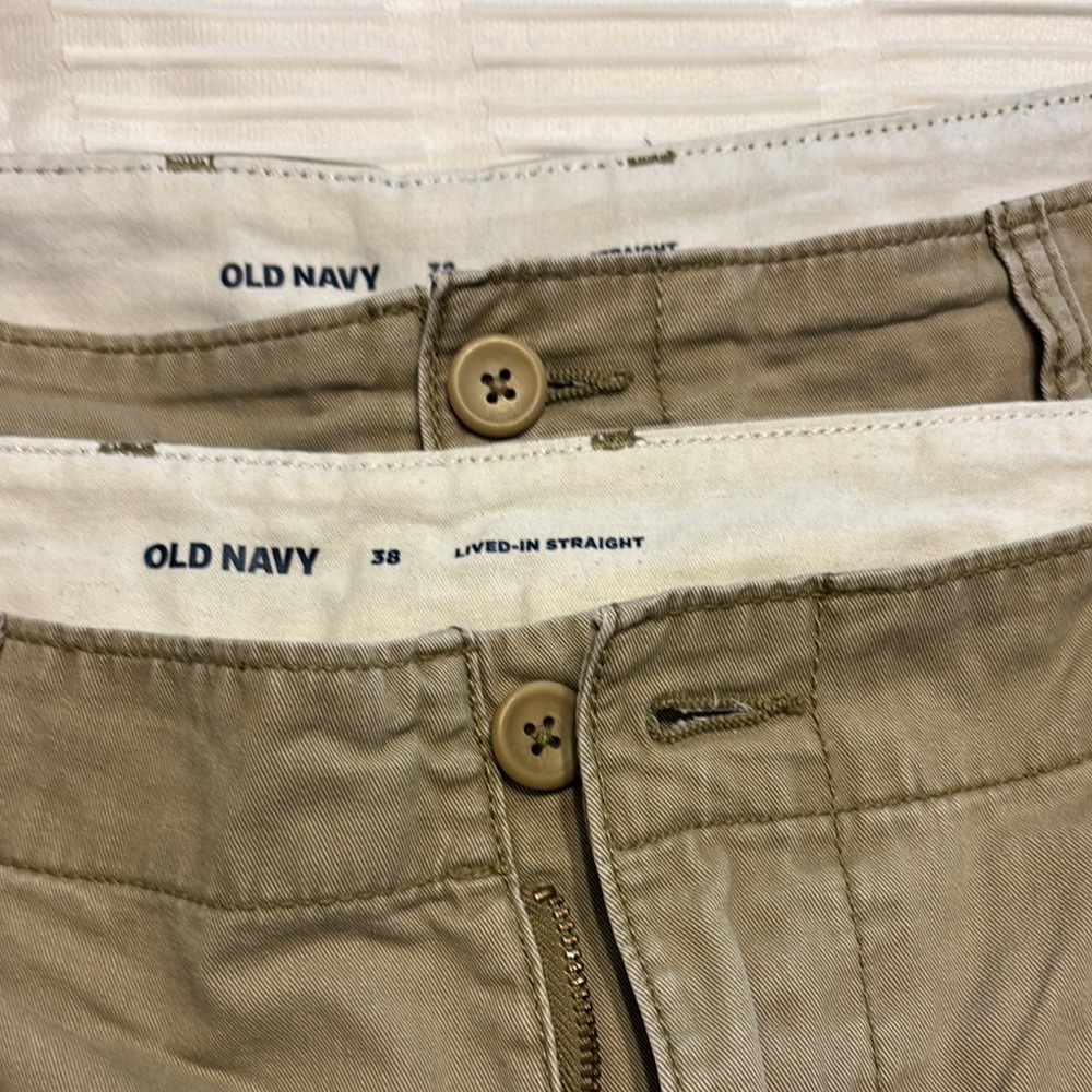 Old Navy Men's Flat Front Shorts - Khaki